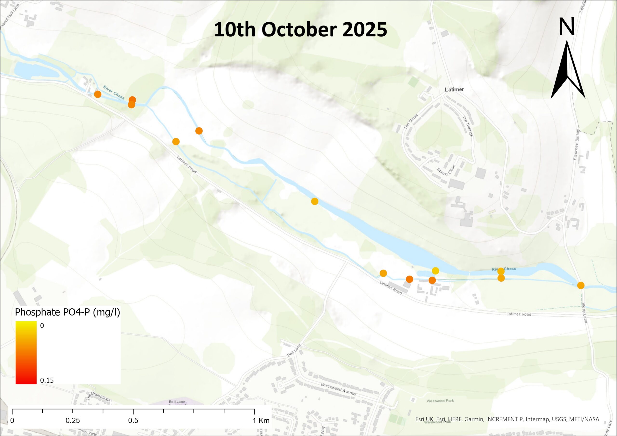 October 2025 Map labelled